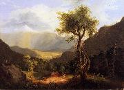 Thomas Cole View in the White Mountains France oil painting artist